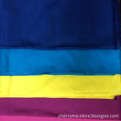 100% cotton poplin spandex plain dyed